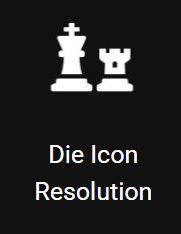 Die Icon Resolution