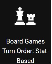 Turn Order Stat-Based